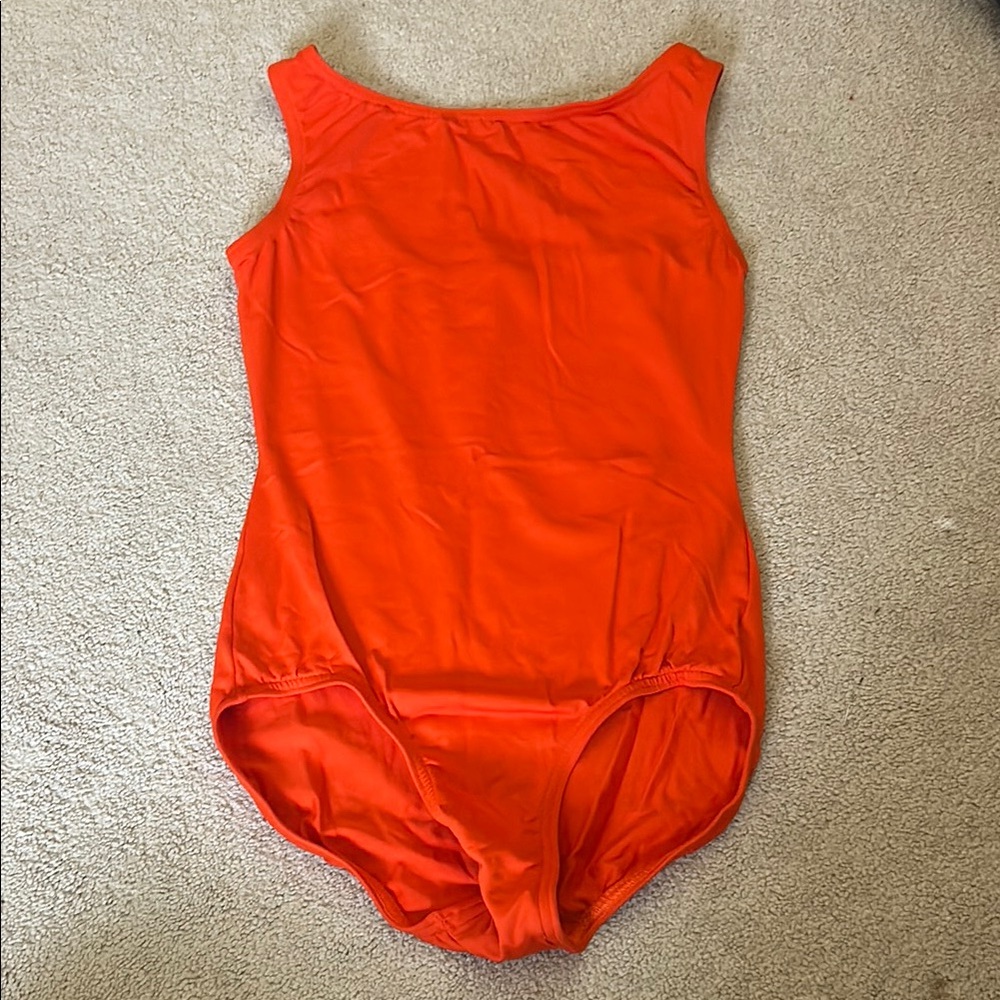 BLOCH orange leotard